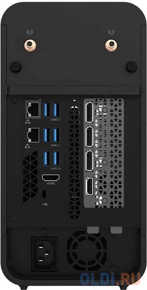 ZBOX-ECM7307LH-BE, Barebone, NVIDIA RTX3070-LHR, Intel i7-10700, 2x DDR4 SODIMM slots, M2 SSD slot, 2.5  SATAIII BAY, WIFI, BT, 2.5G LAN, GLAN, 3x DP - фото 4