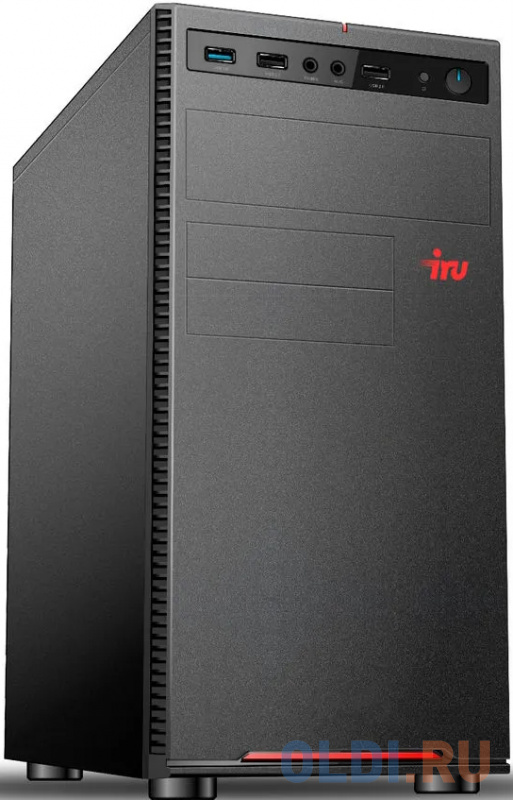 

ПК IRU Home 312 MT PG G5420 (3.8) 4Gb 1Tb 7.2k UHDG 610 Free DOS GbitEth 400W черный
