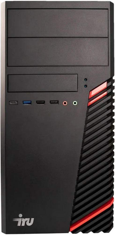 

Компьютер iRu Office 320A3SM MT, Черный
