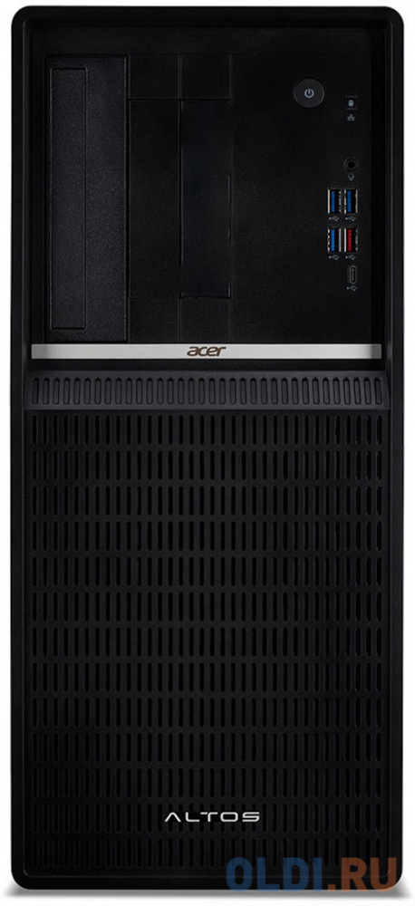 Компьютер Acer Altos P10 F8 30L, цвет черный, размер 200 x 450 x 341 мм