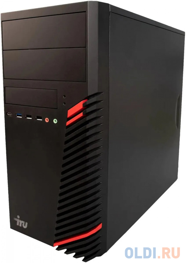 Компьютер iRu 310H6SE MT, цвет черный, размер 170 х 350 х 395 мм 1976457 12400 - фото 6