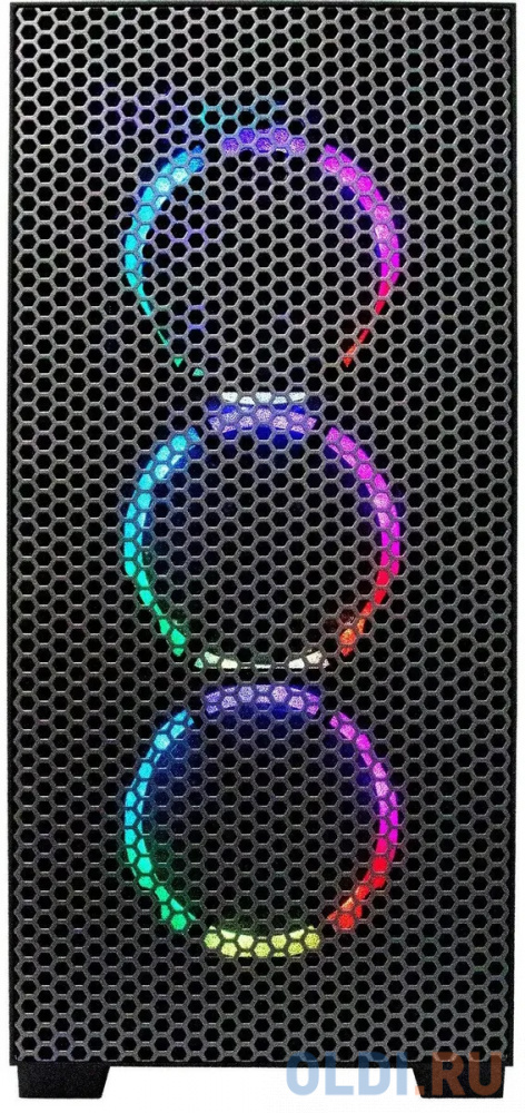 Компьютер iRu Game 717, цвет черный, размер 215х470х425 мм 1623862 11700F - фото 1