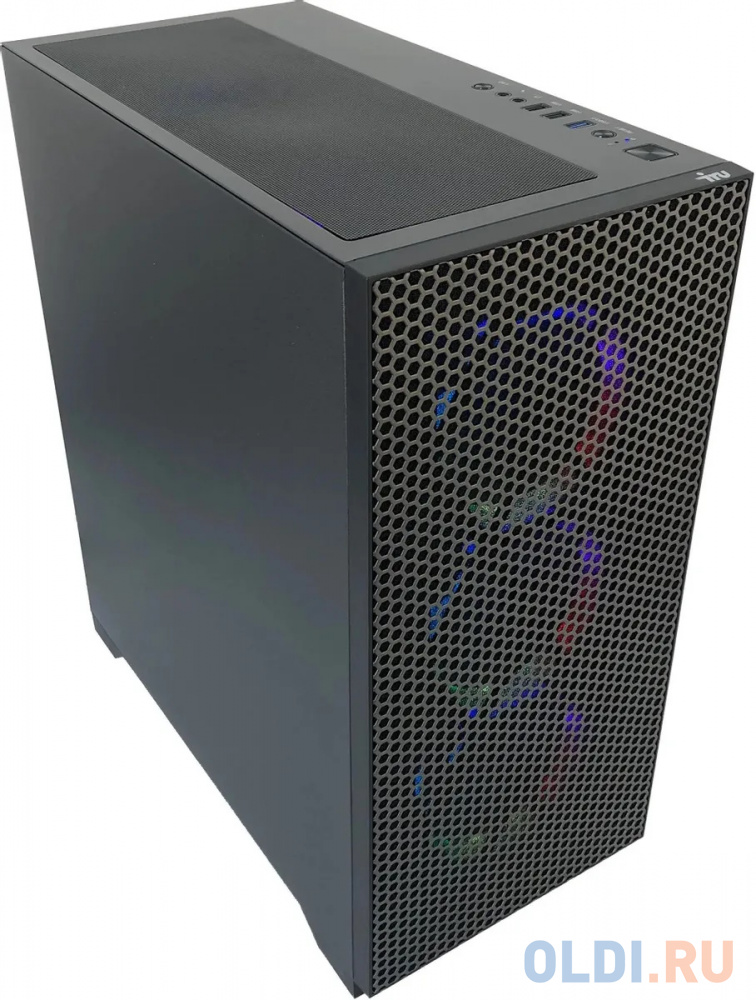 Компьютер iRu Game 717, цвет черный, размер 215х470х425 мм 1623862 11700F - фото 4