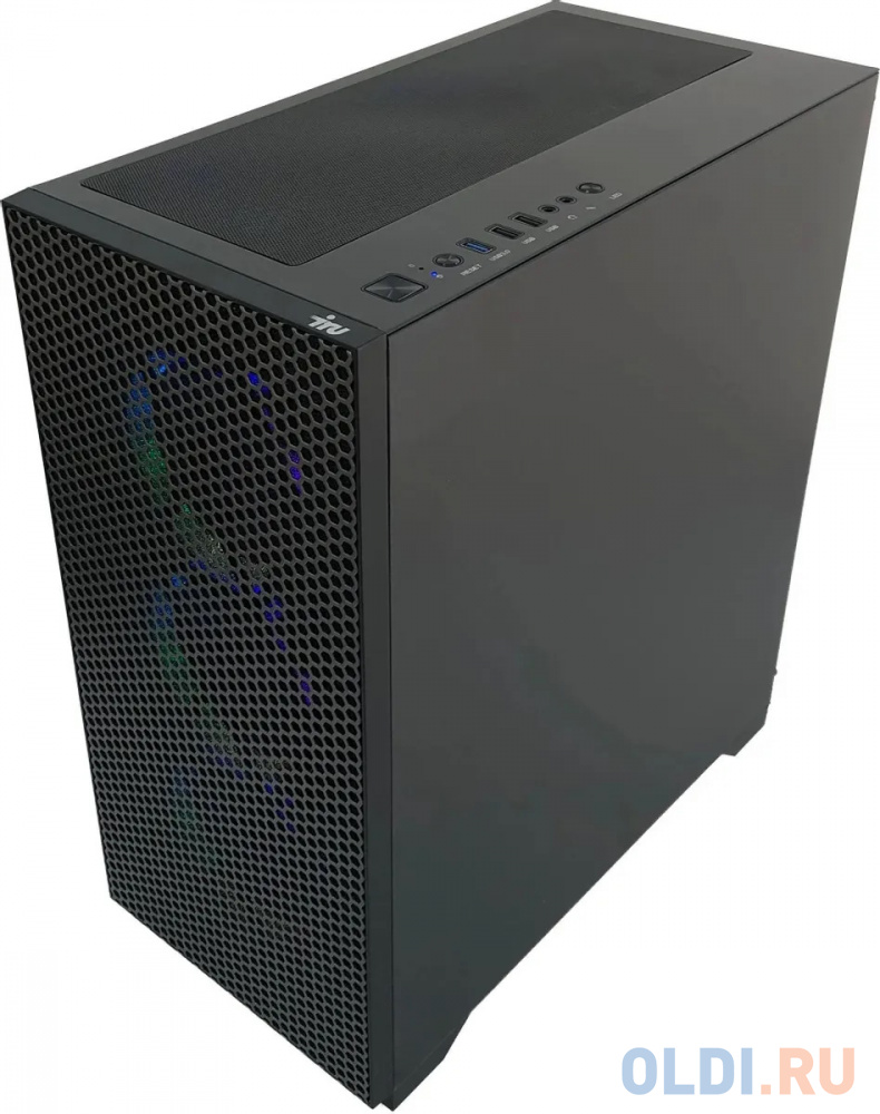 Компьютер iRu Game 717, цвет черный, размер 215х470х425 мм 1623862 11700F - фото 5