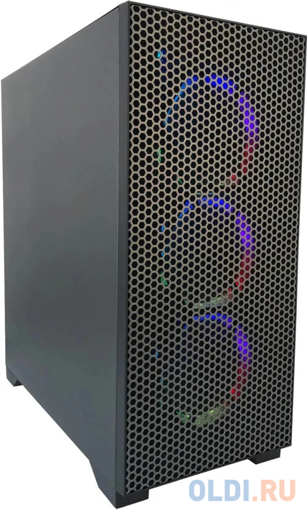 Компьютер iRu Game 717, цвет черный, размер 215х470х425 мм 1623862 11700F - фото 7
