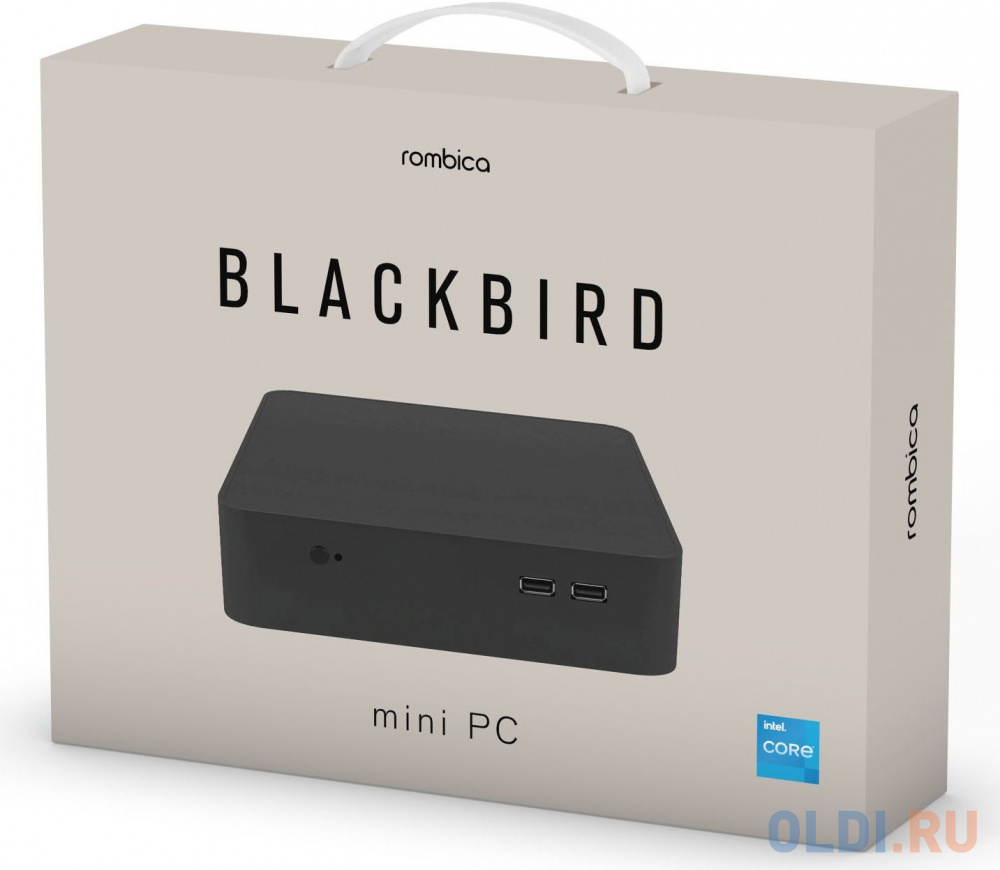 Неттоп Rombica Blackbird i5 HT124H165P, цвет черный, размер 198x52x198 мм PCMI-0341 12450H - фото 3