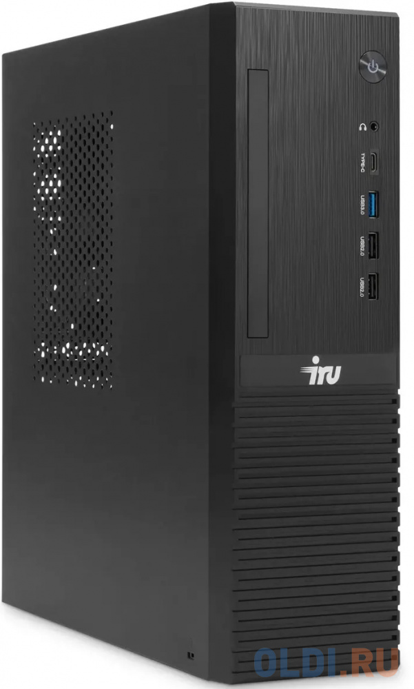 Компьютер iRu 310SC SFF, цвет черный, размер 95 х 300 х 333 мм 1969038 G6405 - фото 1