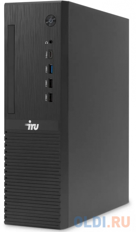 Компьютер iRu 310SC SFF, цвет черный, размер 95 х 300 х 333 мм 1969038 G6405 - фото 4