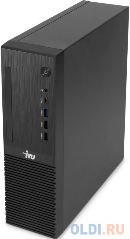 Компьютер iRu 310SC SFF, цвет черный, размер 95 х 300 х 333 мм 1969038 G6405 - фото 6
