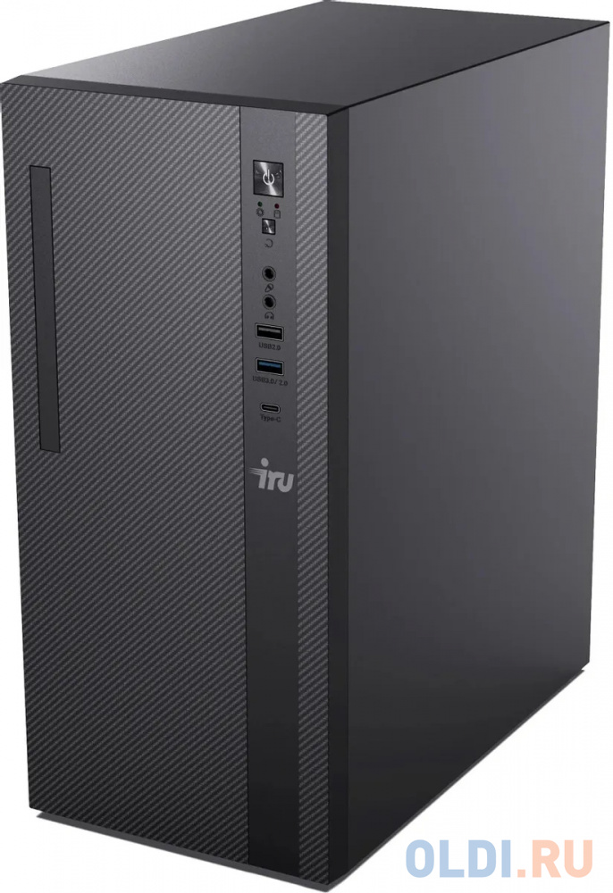 Компьютер iRu 310SC MT, цвет черный, размер 163 х 275 х 370 мм 1969044 10105 - фото 3