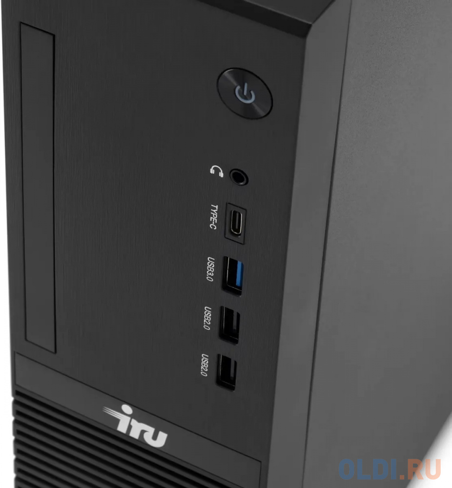 Компьютер iRu 310SC SFF, цвет черный, размер 95 х 300 х 333 мм 1969046 10105 - фото 7