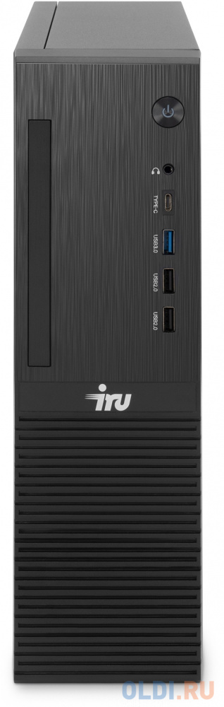Комплект iRu 310SC SFF, цвет черный, размер 95 х 300 х 333 мм