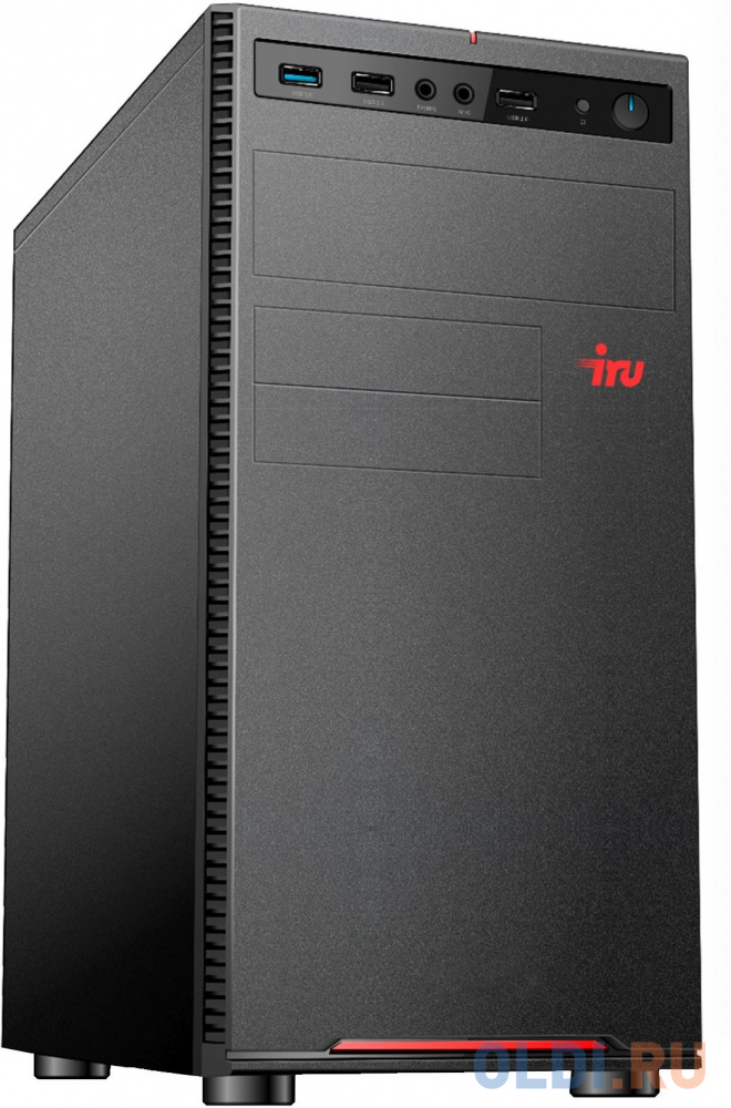 Компьютер iRu Home 310H5SE MT, цвет черный, размер 165 х 350 х 350 мм