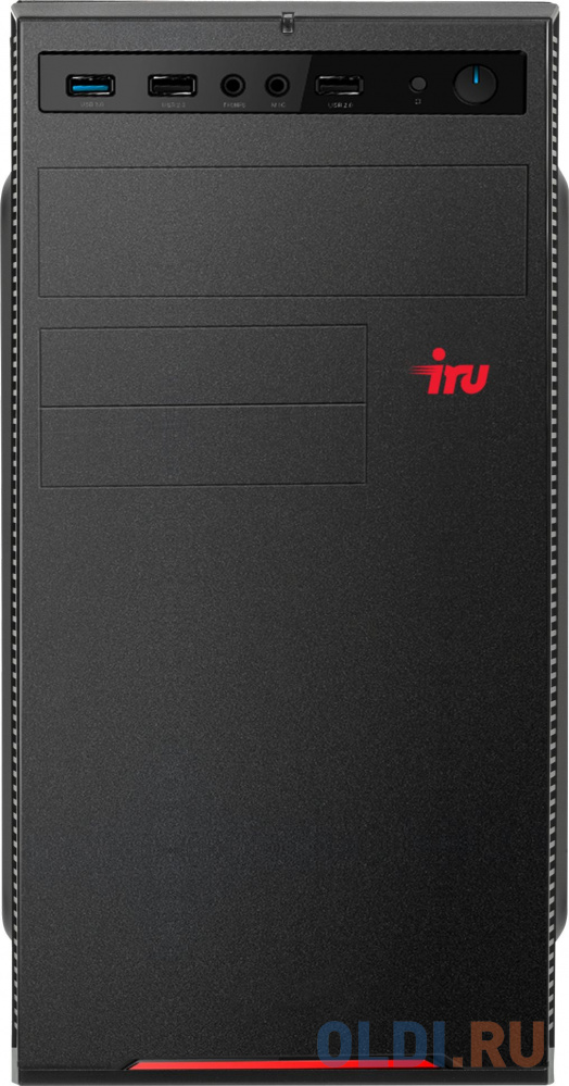 Компьютер iRu Home 310H5SE MT, цвет черный, размер 165 х 350 х 350 мм