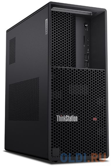 Компьютер Lenovo ThinkStation P3t, цвет черный, размер 92.5x343.5x305.6мм