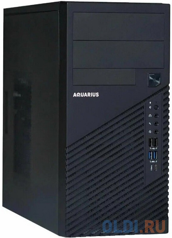 

ПК Aquarius Aquarius Pro P30 K44 MT i3 10105 (4.4) 8Gb 1Tb 7.2k SSD256Gb UHDG noOS 2.5xGbitEth WiFi BT 400W мышь клавиатура черный/черный (RUS) (P30K4
