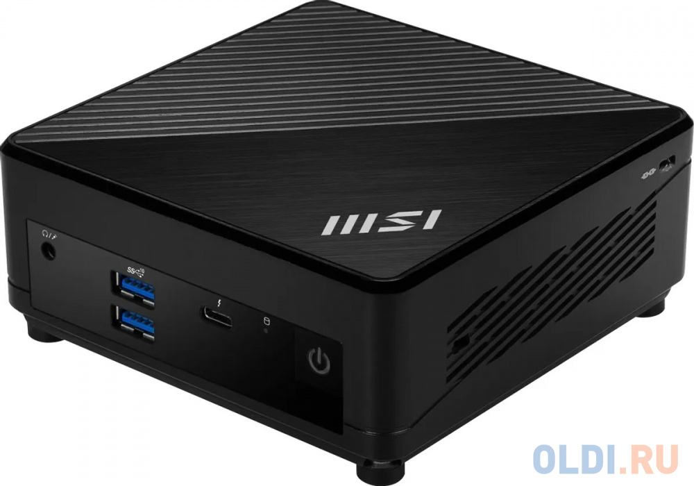 

Неттоп MSI Cubi 5 12M-013RU i5 1235U (1.3) 16Gb SSD512Gb Iris Xe Windows 11 Professional 2.5xGbitEth+1xGbitEth WiFi BT 65W черный (9S6-B0A811-298)