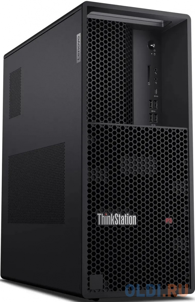 

Компьютер Lenovo ThinkStation P3t, Черный