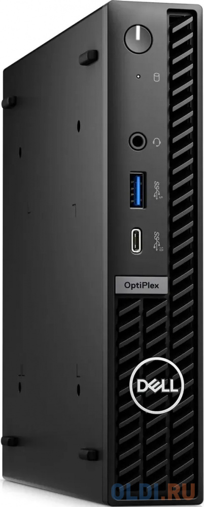 Неттоп Dell Optiplex 7020 Micro i5 14500T (1.7) 8Gb SSD512Gb UHDG 770 Linux Ubuntu GbitEth WiFi BT 90W мышь клавиатура черный (7020-5820) - 7020-5820