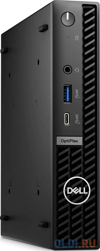 Неттоп Dell Optiplex 7020 Micro i5 14500T (1.7) 16Gb SSD512Gb UHDG 770 Linux Ubuntu GbitEth WiFi BT 90W мышь клавиатура черный (7020-5620) - 7020-5620