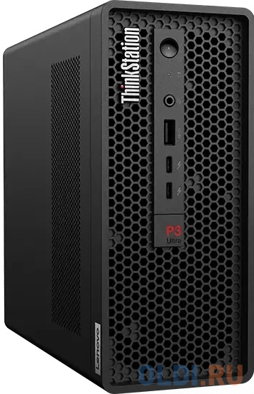 

ПК Lenovo ThinkStation P3 Ultra SFF i7 13700 32Gb SSD1Tb RTX A2000 12Gb Windows 11 Professional 64 GbitEth 500W мышь клавиатура черный (30HBS63Y00)