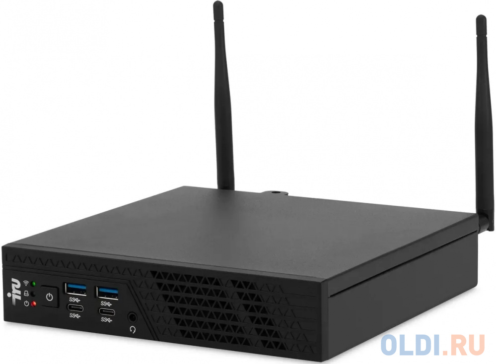 Неттоп IRU 310H6ITF i5 12400 (2.5) 16Gb SSD512Gb UHDG 730 Windows 11 Professional GbitEth BT черный (2031374) - 2031374