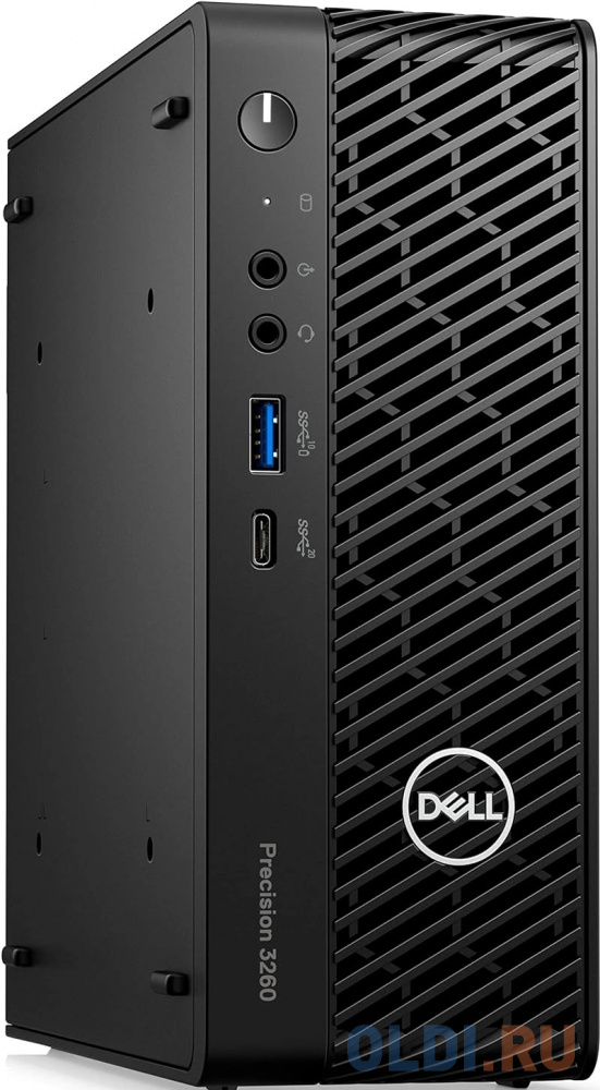 

ПК Dell Precision 3260 Compact i7 13700 (2.1) 16Gb SSD1Tb T1000 8Gb CR Windows 11 Professional 64 GbitEth 240W мышь клавиатура черный (3260-7641)