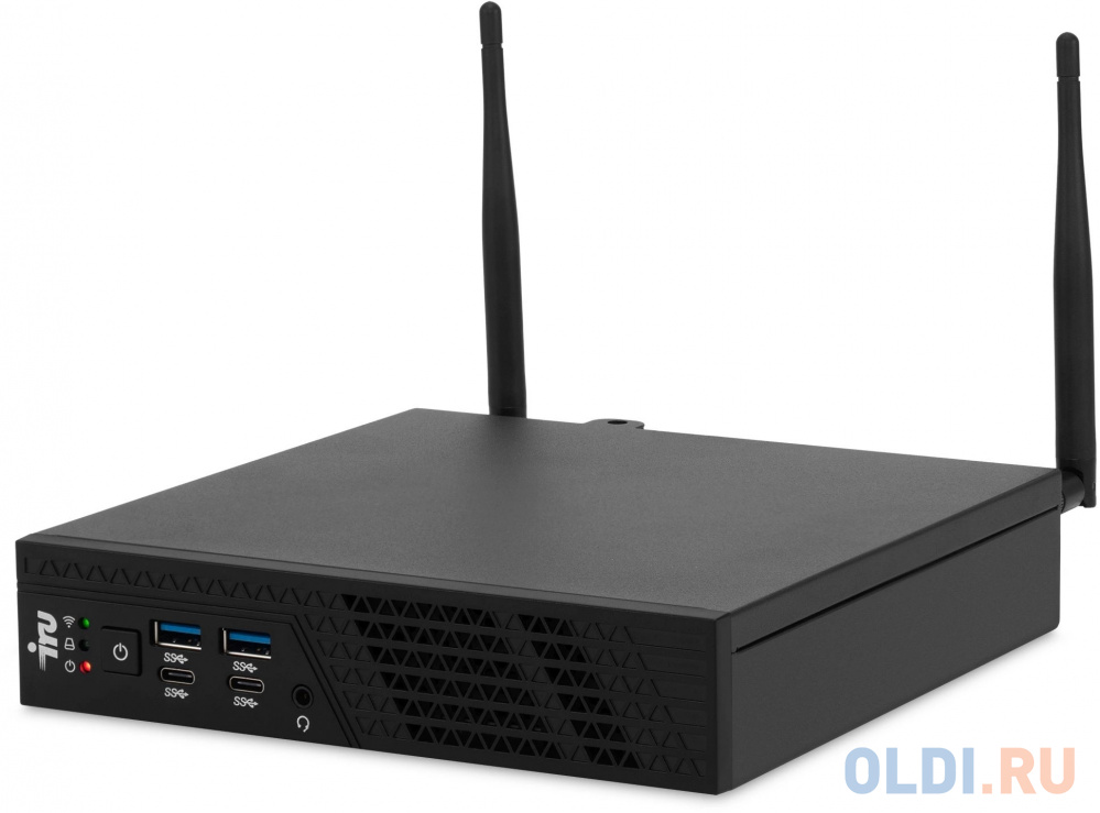 Неттоп IRU 310H6ITF i3 12100 (3.3) 8Gb SSD256Gb UHDG 730 noOS GbitEth BT черный (2031369) - 2031369