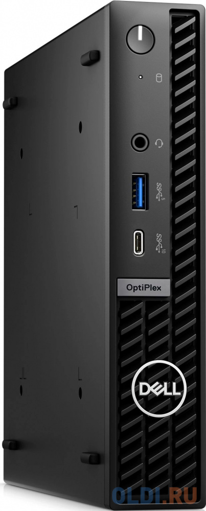 

Неттоп Dell Optiplex 7020 Micro i3 14100T (2.7) 8Gb SSD512Gb UHDG 730 Windows 11 Professional GbitEth WiFi BT 65W мышь клавиатура черный (7020-3851)