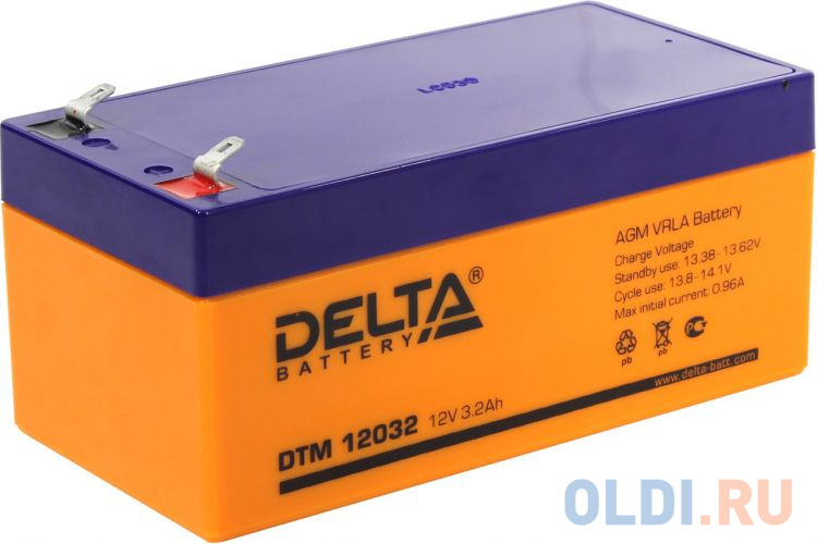  Delta DTM 12032 12V3.2Ah
