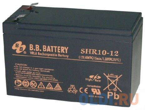 

Батарея для ИБП BB SHR 10-12 12В 8.8Ач