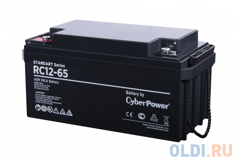 Battery CyberPower Standart series RC 12-65 / 12V 65 Ah
