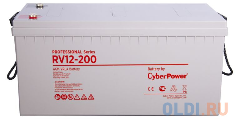 Battery CyberPower Professional series RV 12-200 / 12V 200 Ah