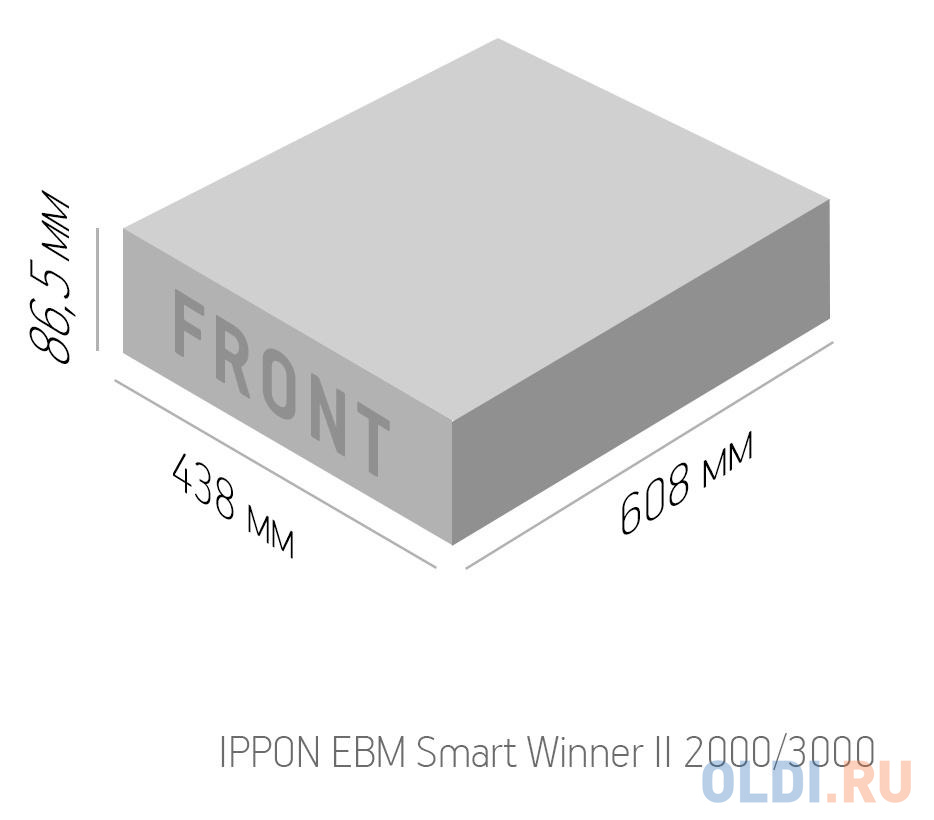 Батарея для ИБП Ippon Smart Winner II 2000/3000 BP 72В 14Ач фото
