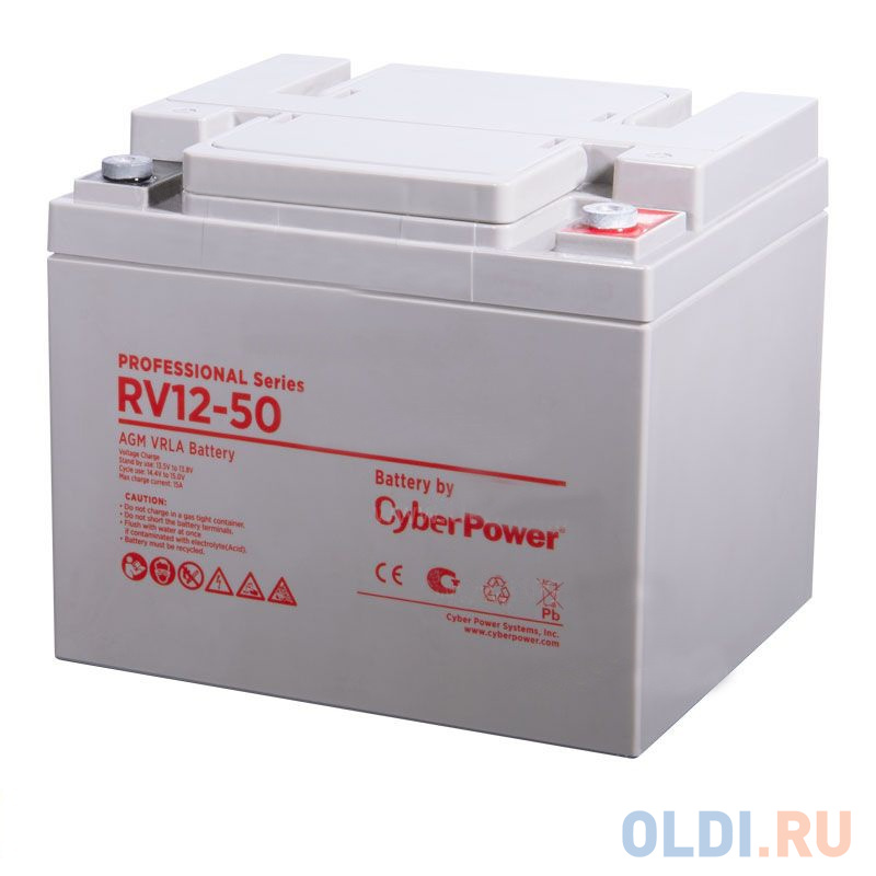 Battery CyberPower Professional series RV 12-50 / 12V 50 Ah