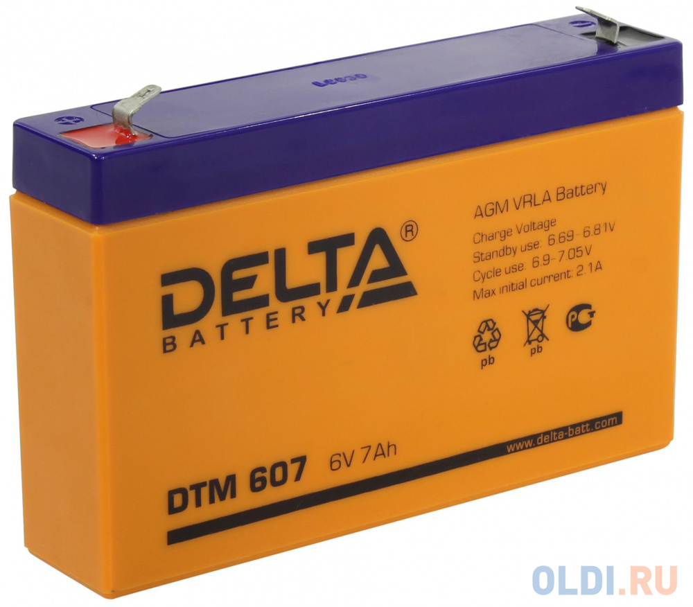 Аккумуляторная батарея DTM 607 Delta - DTM 607