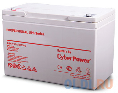 Battery CyberPower Professional UPS series RV 12290W, voltage 12V, capacity (discharge 20 h) 80.8Ah, capacity (discharge 10 h) 75.8Ah, max. discharge battery cyberpower professional series rv 12 7 12v 7 5 ah