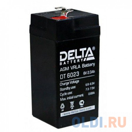 Батарея Delta DT6023 2.3Ач 6B