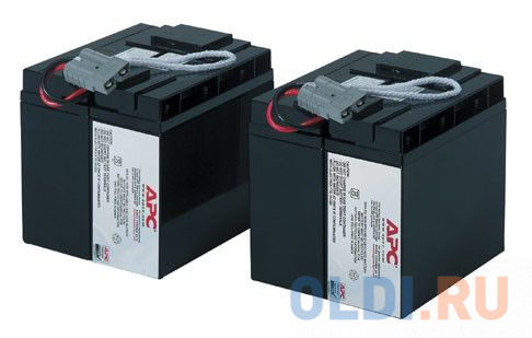Аккумулятор APC RBC55 Battery replacement kit for SUA2200XLI, SUA2200I, SUA3000XLI,SUA3000I, SUA5000RMI5U фото