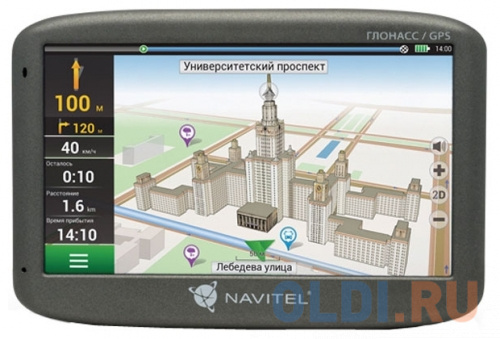 Навигатор Navitel G500 5&quot; 480x272 4GB 128MB microSD черный + GLONASS от OLDI