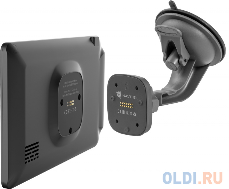 Навигатор Автомобильный GPS Navitel E707 Magnetic 7" 800x480 8Gb microSDHC серый Navitel фото