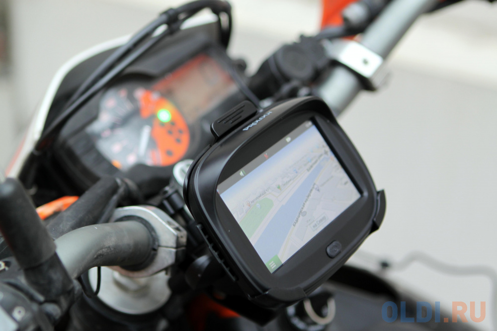 Навигатор Автомобильный GPS Prology IMAP MOTO 4.3&quot; 480x272 4Gb microSD Bluetooth черный Navitel от OLDI