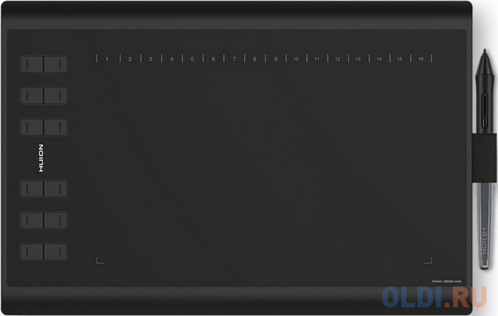 Графический планшет Huion INSPIROY H1060P набор для рисования в темноте планшет а4 принцессы ариель золушка рапунцель