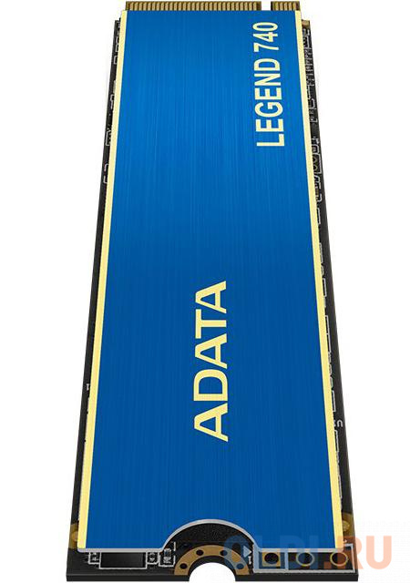 ADATA SSD LEGEND 740, 500GB, M.2(22x80mm), NVMe, PCIe 3.0 x4, 3D TLC, R/W 2500/1700MB/s, IOPs 100 000/200 000, TBW 300, DWPD 0.33, with Heat Spreader (5 лет) ALEG-740-500GCS - фото 6