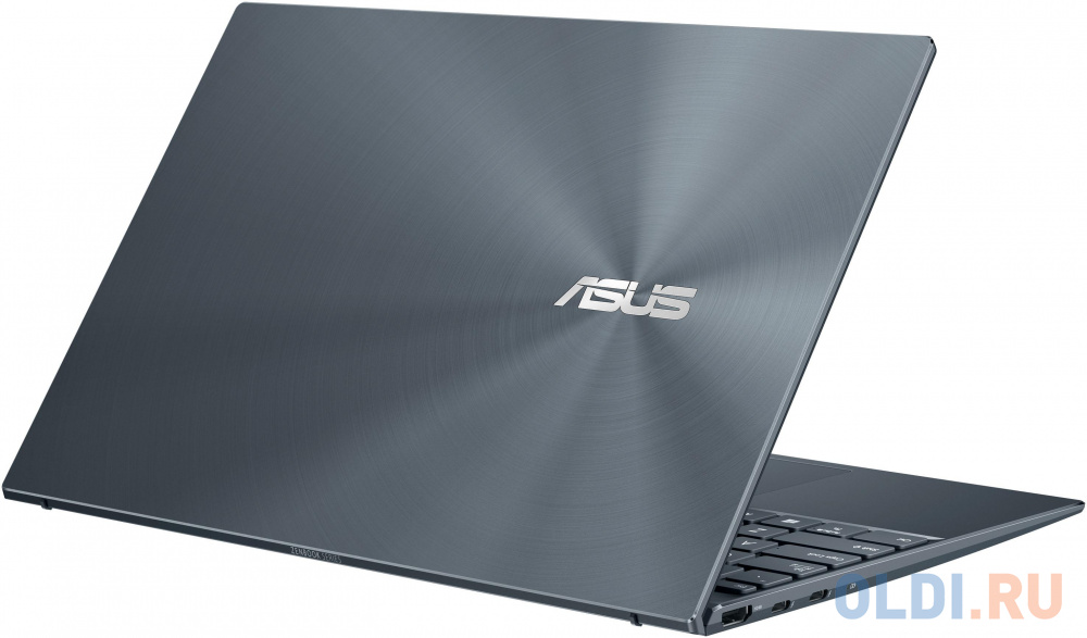 Ноутбук Asus Zenbook UX425EA-KI965W Core i5 1135G7 16Gb SSD512Gb Intel Iris Xe graphics 14" IPS FHD (1920x1080) Windows 11 Home grey WiFi BT Cam Bag 90NB0SM1-M00F80 - фото 5