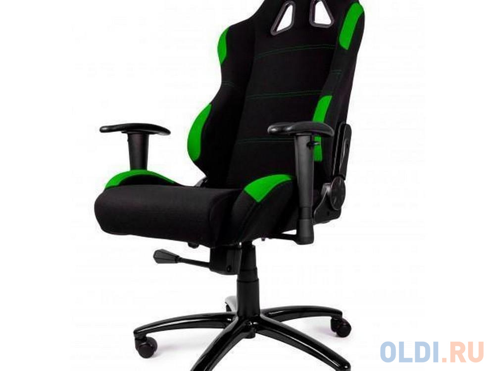 Кресло для геймеров Akracing Gaming Chair черно-зеленый AK-K7012-BG - фото 2