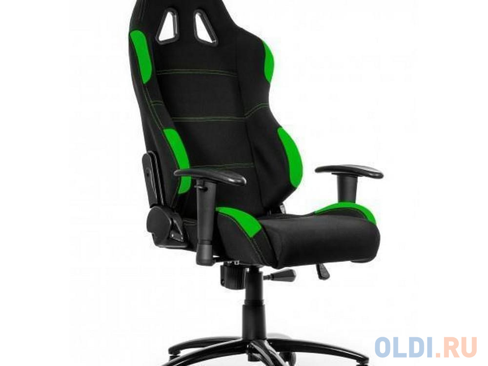 Кресло для геймеров Akracing Gaming Chair черно-зеленый AK-K7012-BG - фото 3
