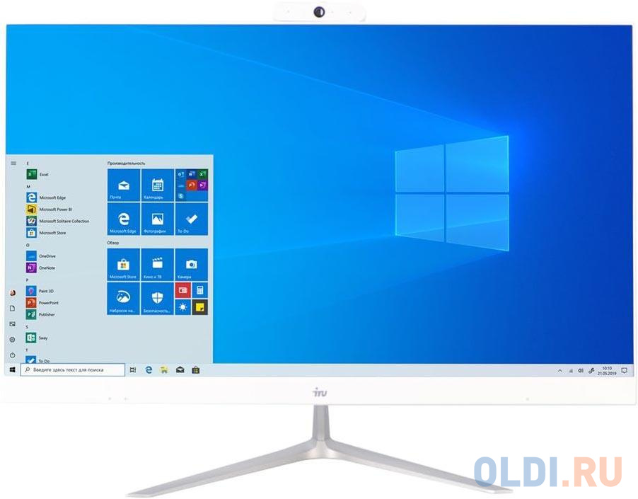 

Моноблок IRU Office P2320P 23.8" Full HD Ryzen 5 PRO 2400GE (3.2) 8Gb SSD240Gb RX Vega 11 Free DOS GbitEth WiFi BT 120W Cam белый 1920x1080 (RUS)