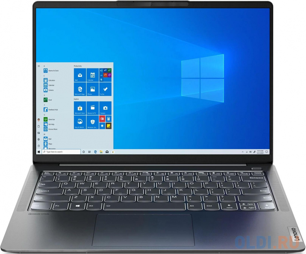 

IdeaPad 5 Pro 14ITL6 14.0'' 2.2K (2440x1400) IPS/Intel Core i5-1135G7 2.40GHz Quad/16GB/512GB SSD/Integrated/WiFi/5.2/HD Web Camera/4in1/10