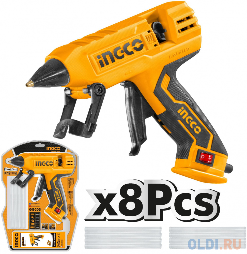 

Клеевой пистолет INGCO GG308